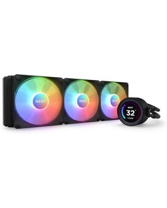 NZXT Kraken Elite 360 RGB ( Liquid Cooling 3 Fans 360mm / Support Intel and AMD CPU)